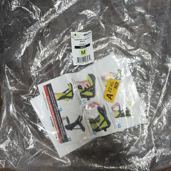 Sleeping Stretch Boot Plantar Fasciitis Night Foot Splint Adjustable Achill M - Picture 7 of 7